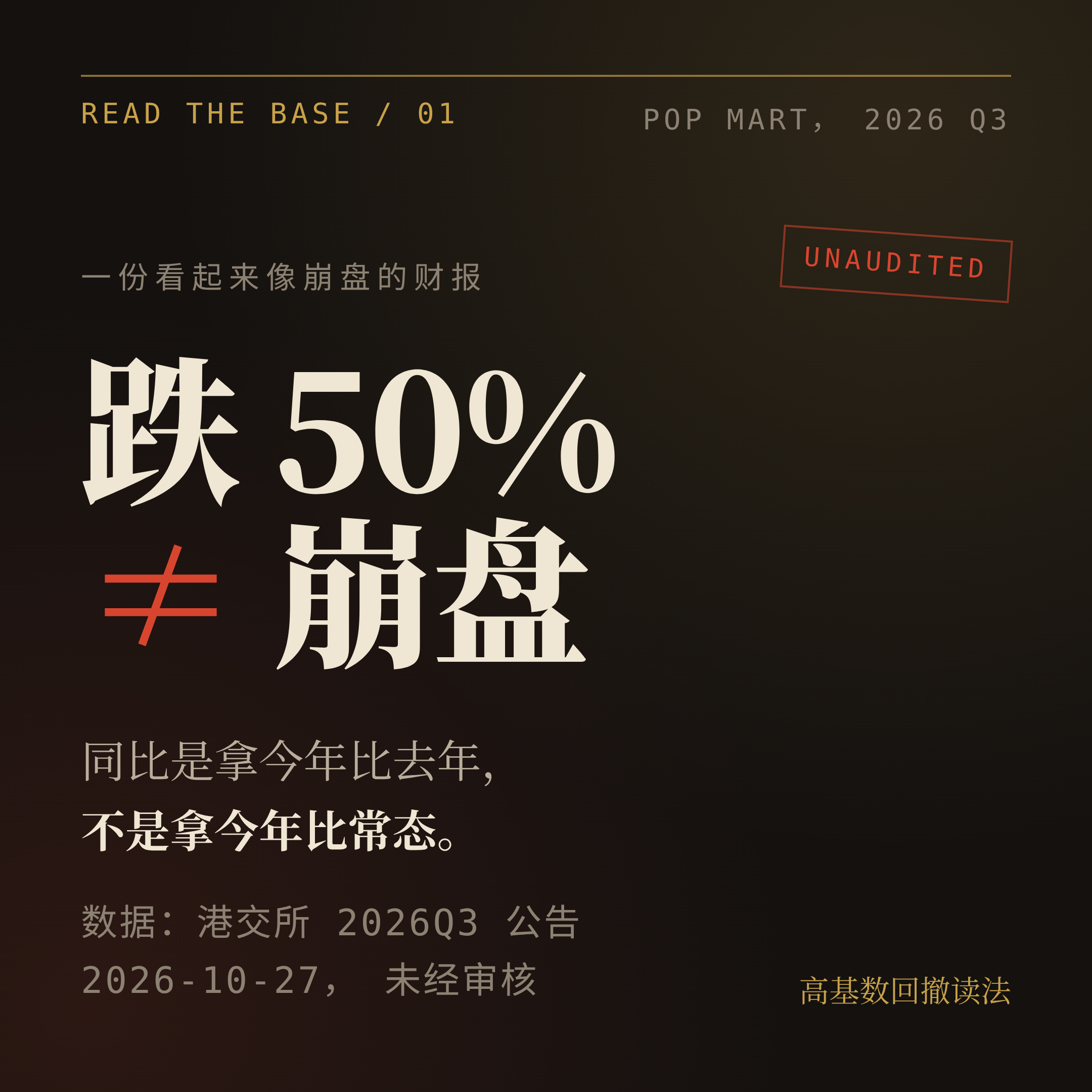 跌 50% 不等于崩